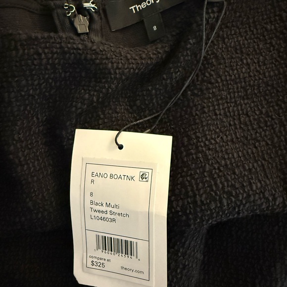 Theory Charcoal Knit Midi Dress - Picture 2 of 12